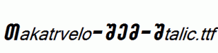 Sakatrvelo-ITV-Italic.ttf