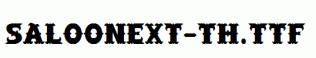 SaloonExt-Th.ttf