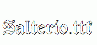 Salterio.ttf