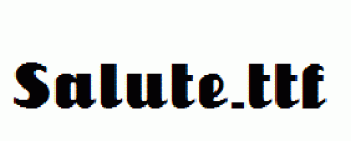 Salute.ttf