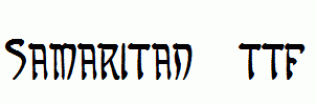 Samaritan.ttf