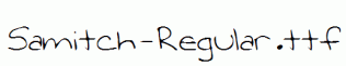 Samitch-Regular.ttf