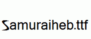 Samuraiheb.ttf
