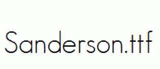 Sanderson.ttf