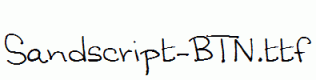 Sandscript-BTN.ttf