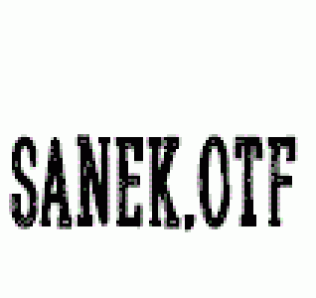 Sanek.otf