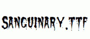 Sanguinary.ttf