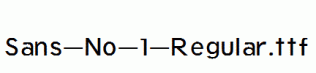 Sans-No-1-Regular.ttf