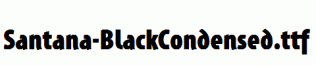 Santana-BlackCondensed.ttf