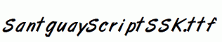 SantguayScriptSSK.ttf