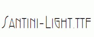 Santini-Light.ttf