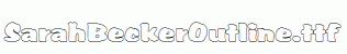 SarahBeckerOutline.ttf
