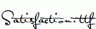 Satisfaction.ttf