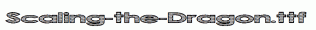 Scaling-the-Dragon.ttf
