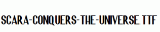 Scara-Conquers-the-Universe.ttf