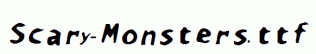 Scary-Monsters.ttf