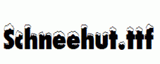 Schneehut.ttf