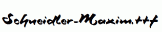 Schneidler-Maxim.ttf