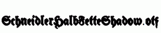 SchneidlerHalbFetteShadow.otf