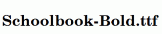 Schoolbook-Bold.ttf