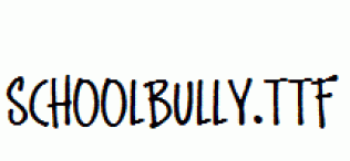 Schoolbully.ttf