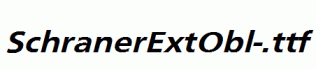 SchranerExtObl-.ttf