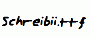 Schreibii.ttf