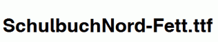 SchulbuchNord-Fett.ttf
