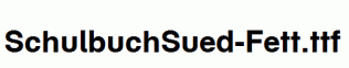 SchulbuchSued-Fett.ttf