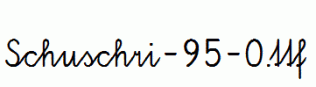 Schuschri-95-0.ttf
