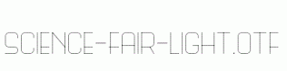 Science-Fair-Light.otf