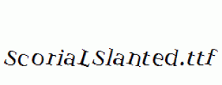 ScoriaLSlanted.ttf