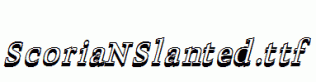 ScoriaNSlanted.ttf
