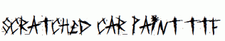 Scratched-car-paint.ttf