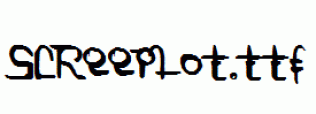 Screeplot.ttf