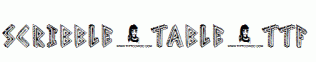 Scribble-Table.ttf