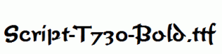 Script-T730-Bold.ttf