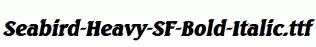 Seabird-Heavy-SF-Bold-Italic.ttf