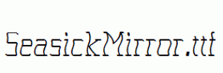 SeasickMirror.ttf