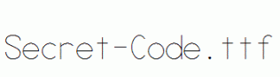 Secret-Code.ttf