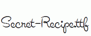 Secret-Recipe.ttf