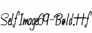 SelfImage69-Bold.ttf