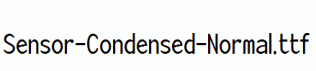 Sensor-Condensed-Normal.ttf