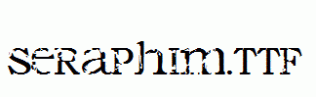 Seraphim.ttf