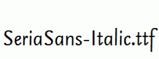 SeriaSans-Italic.ttf