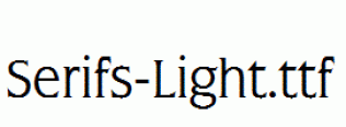 Serifs-Light.ttf