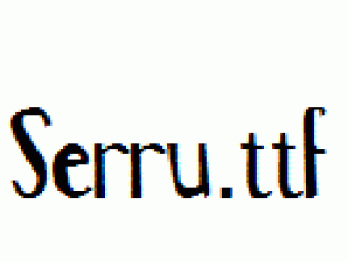 Serru.ttf