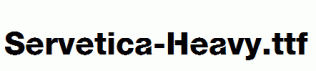 Servetica-Heavy.ttf