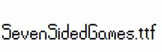 SevenSidedGames.ttf