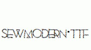 SewModern.ttf